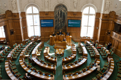 Billede fra Folketinget